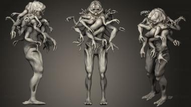 3D model Monster sketch (STL)